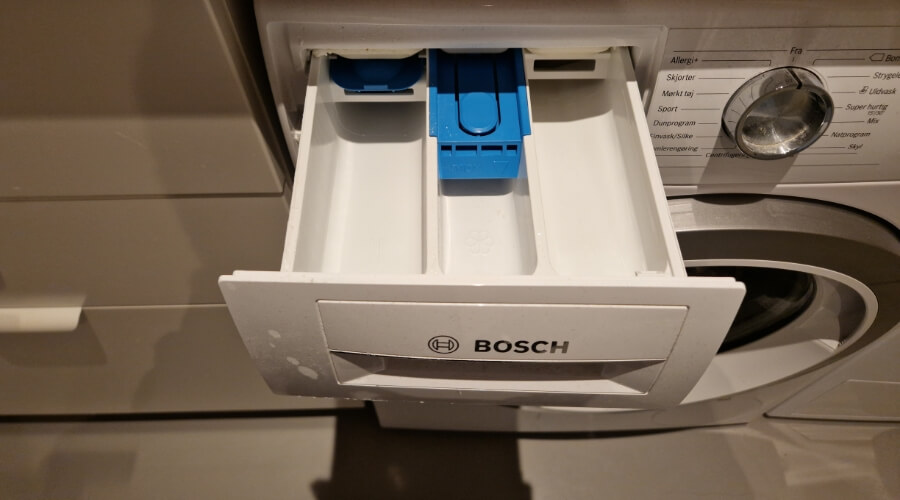 Bosch washing machine detergent drawer